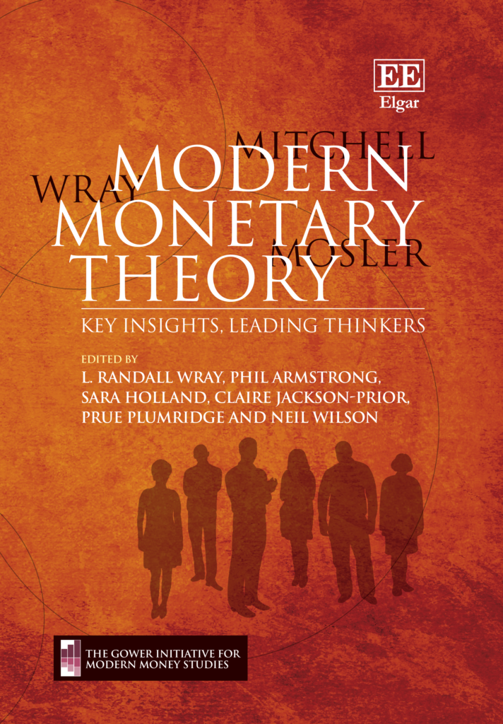 Front cover of "Modern Monetary Theory - Key Insights, leading thinkers